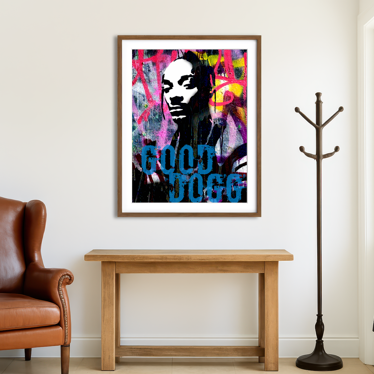 AUTO-MOCKUP ROOM | Good Dogg Wall Art