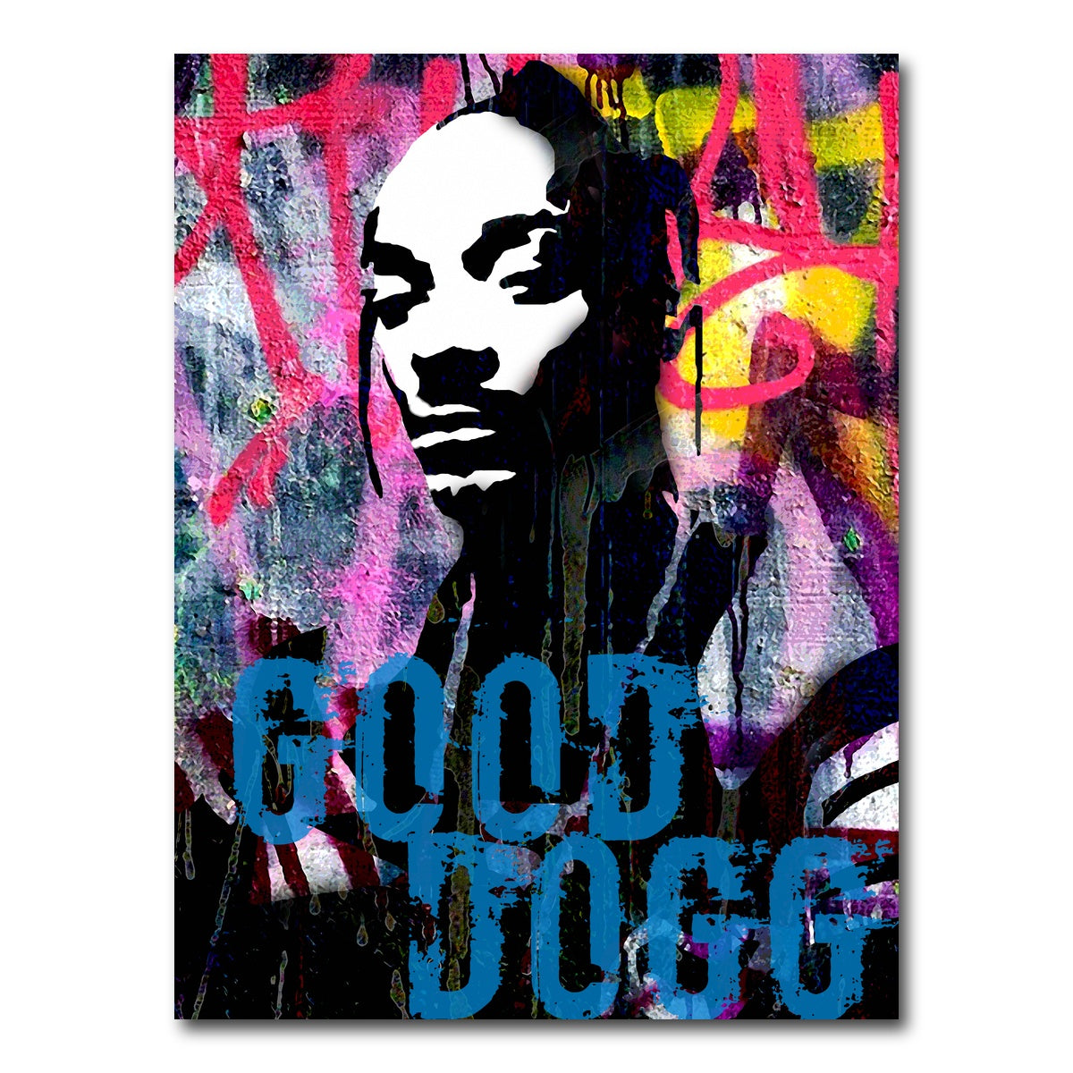 AUTO-MOCKUP WHITE | good dogg | 1 Piece | Gallery Wrap Canvas | group=3x4