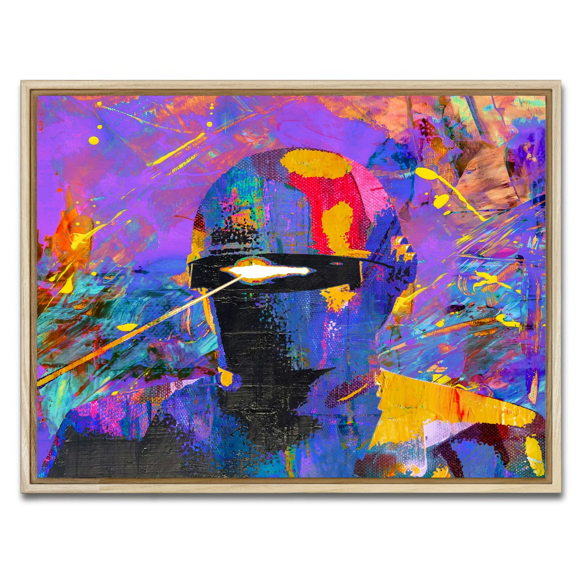 AUTO-MOCKUP WHITE | gort | 1 Piece | Natural Framed Canvas | group=4x3