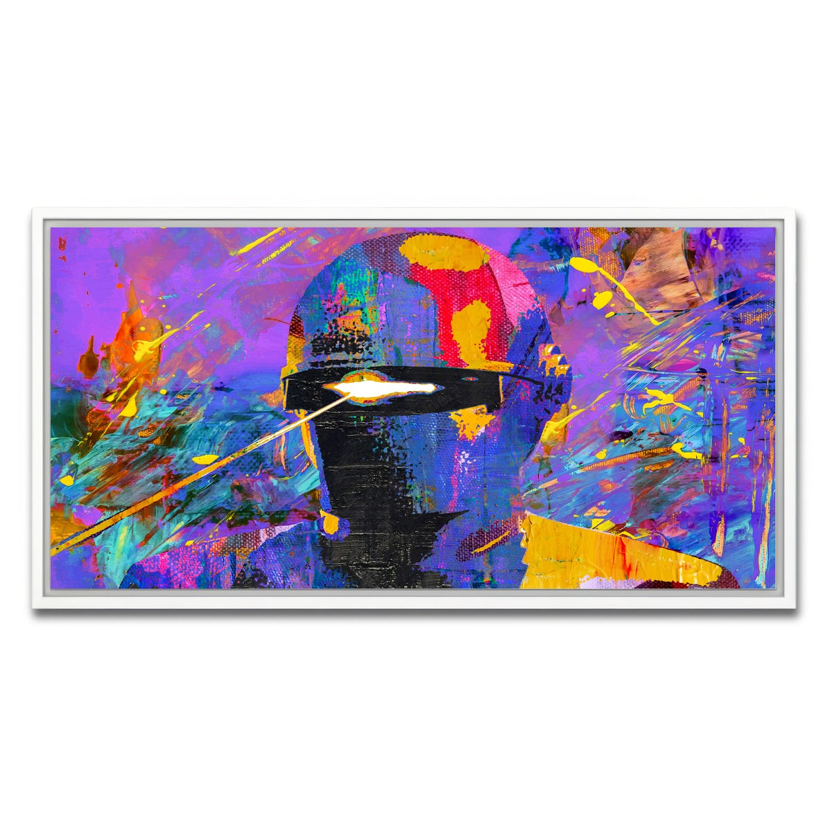 AUTO-MOCKUP WHITE | gort | 1 Piece | White Framed Canvas | group=2x1