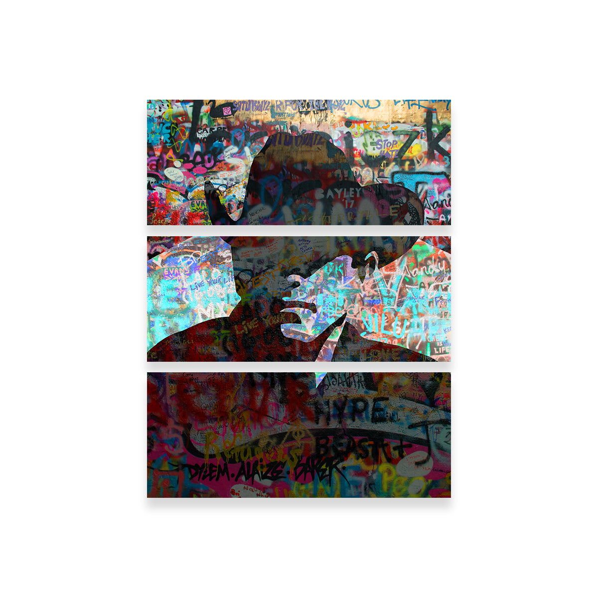 Graffiti Cowboy Wall Art
