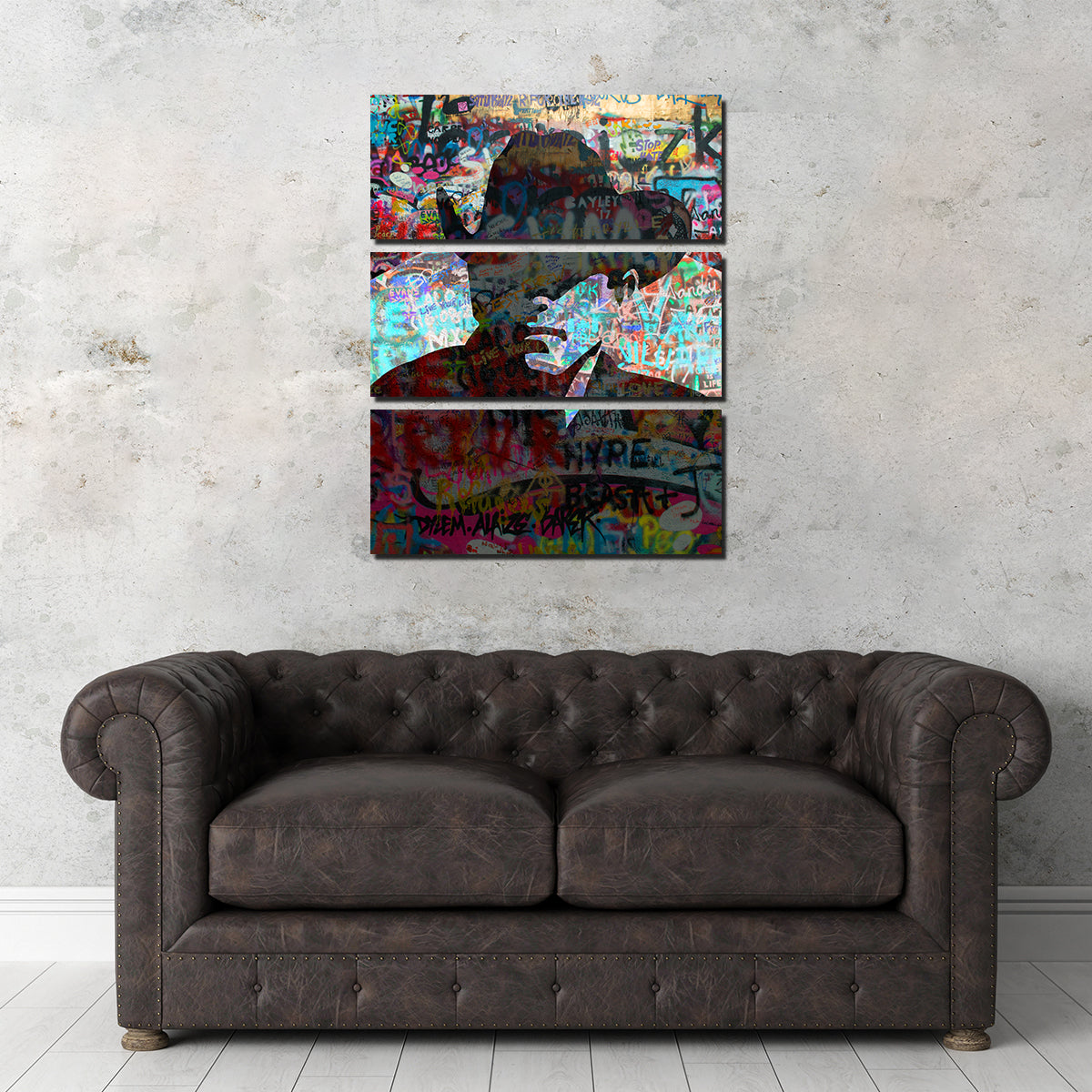 Graffiti Cowboy Wall Art