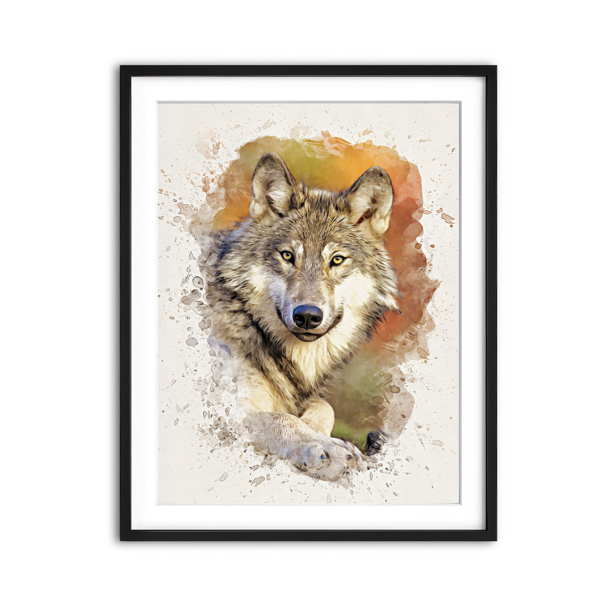 Framed Print 3x4 Black