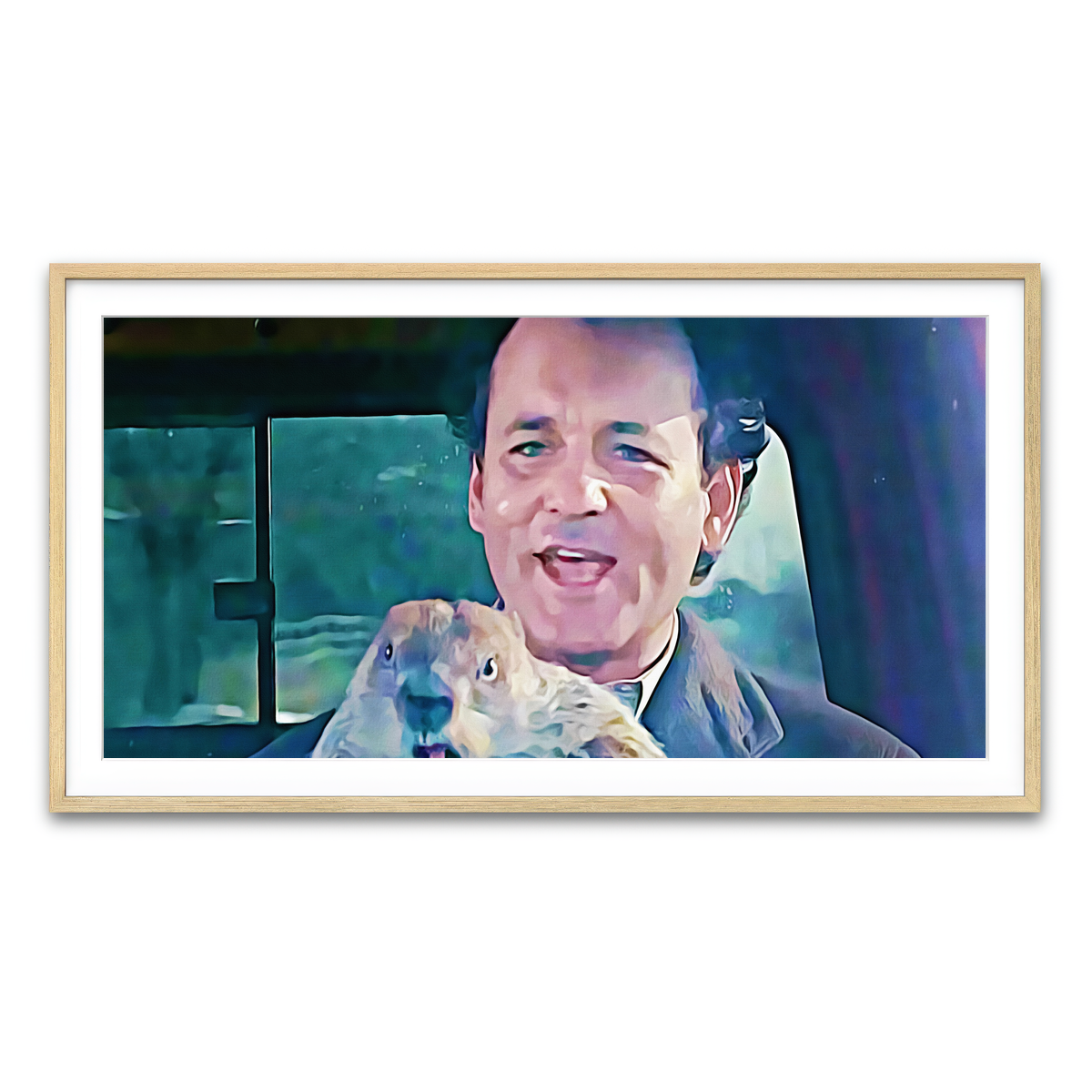 Framed Print 2x1 Natural