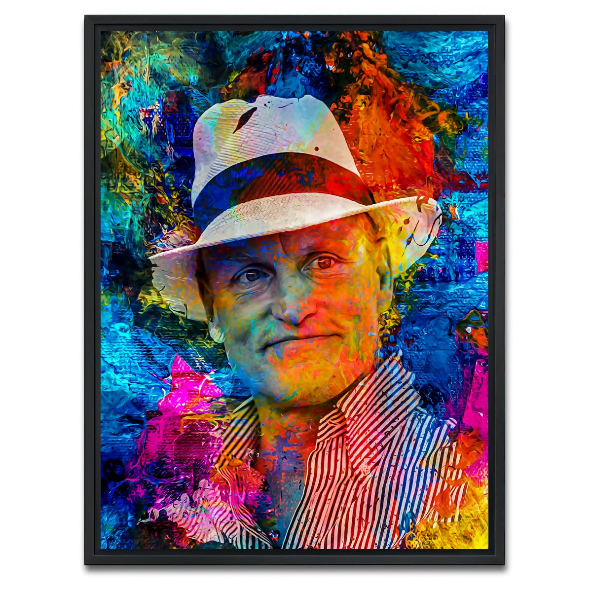 AUTO-MOCKUP WHITE | harrelson | 1 Piece | Black Framed Canvas | group=3x4