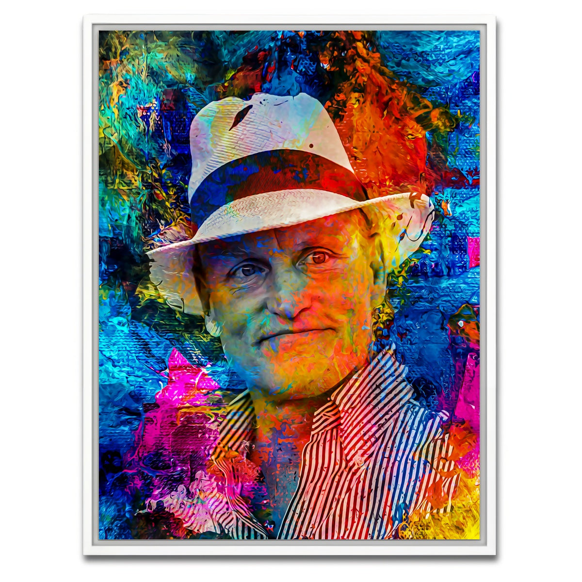 AUTO-MOCKUP WHITE | harrelson | 1 Piece | White Framed Canvas | group=3x4