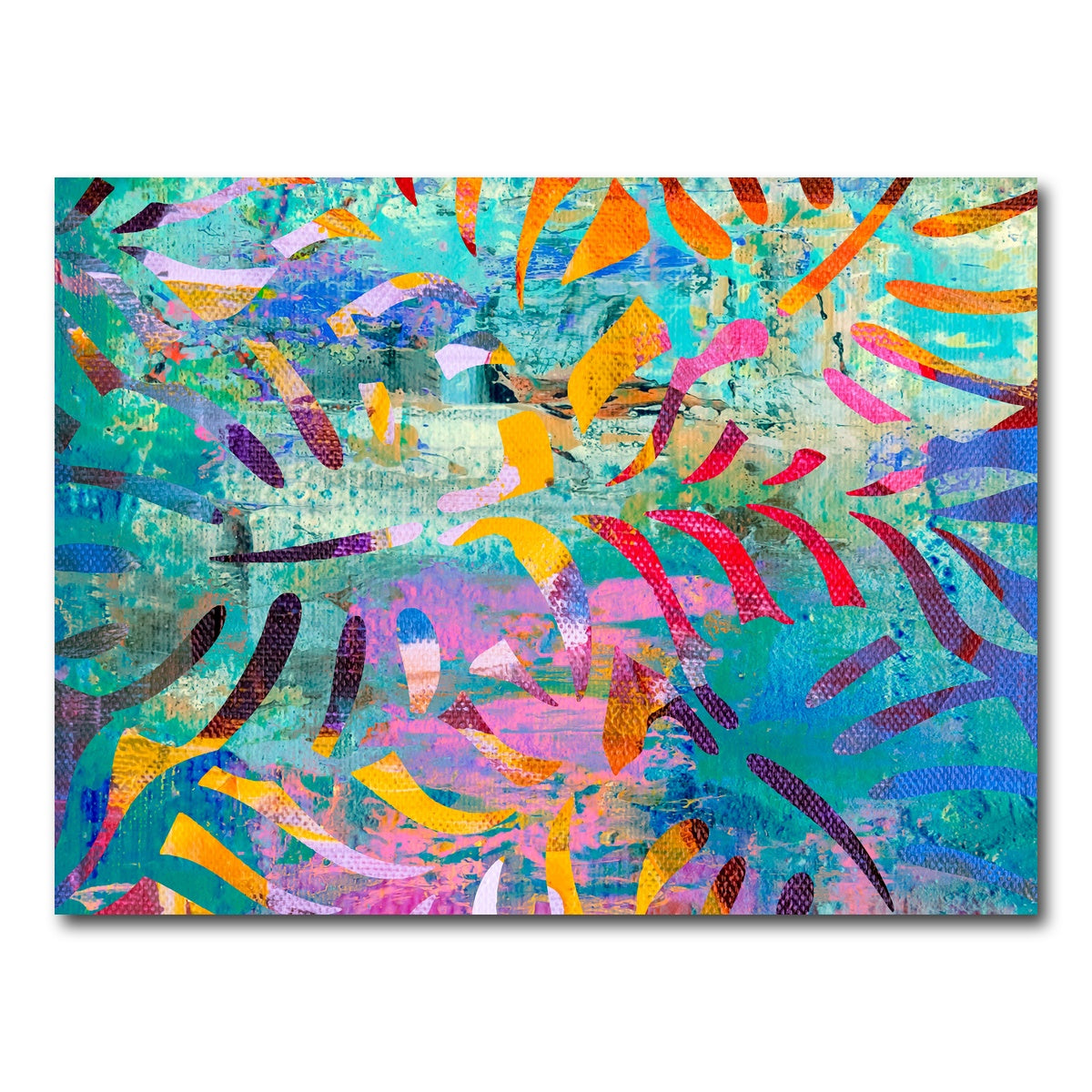 AUTO-MOCKUP WHITE | hawaiian palm | 1 Piece | Gallery Wrap Canvas | group=4x3