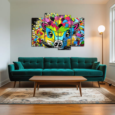 AUTO-MOCKUP ROOM | hedgehog graffiti