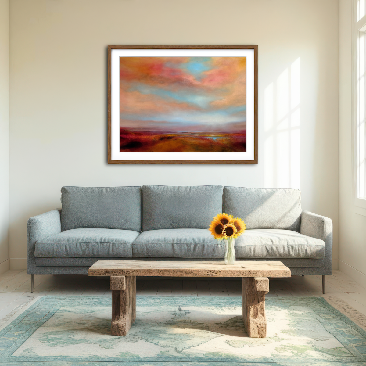 AUTO-MOCKUP ROOM | Heideland Wall Art