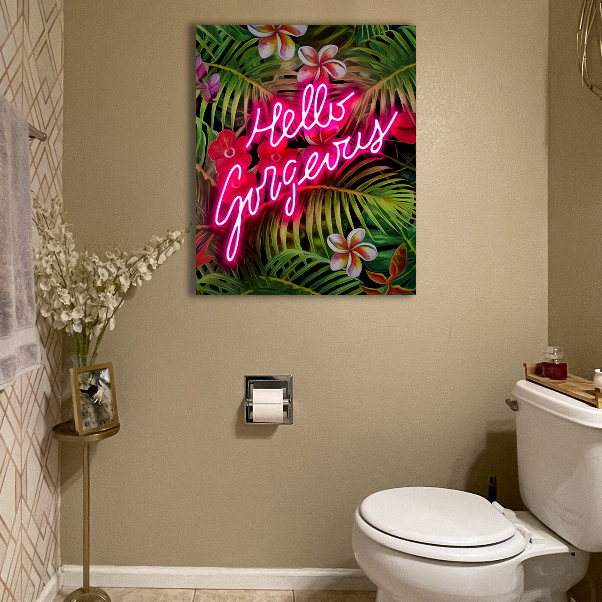 Hello Gorgeous Wall Art