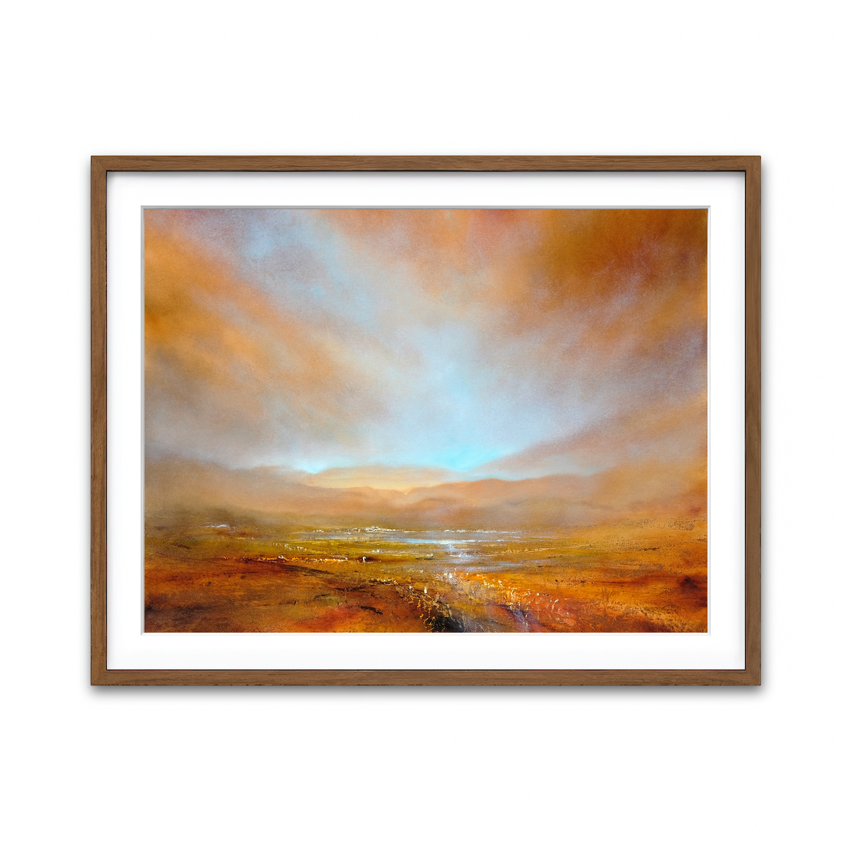 Framed Print 4x3 Walnut