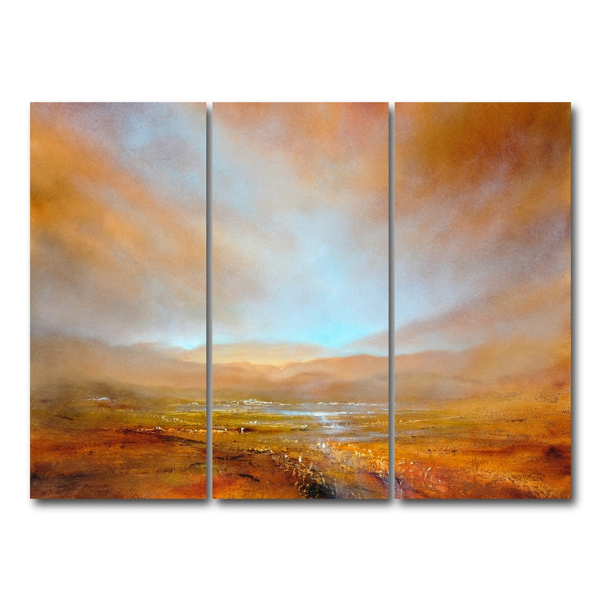 AUTO-MOCKUP WHITE | herbstliches licht | 3 Piece | Gallery Wrap Canvas | group=8x18