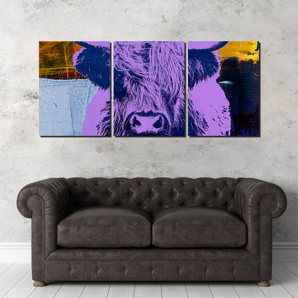Highland Cow Wall Art