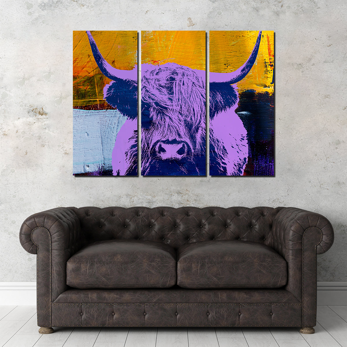 Highland Cow Wall Art