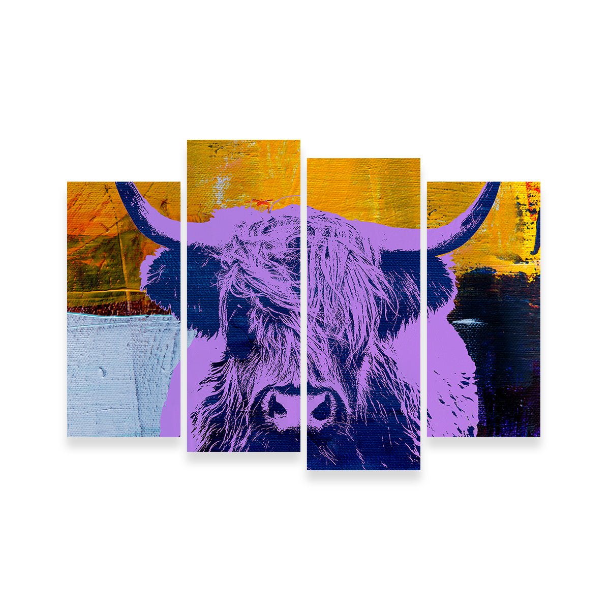 Highland Cow Wall Art
