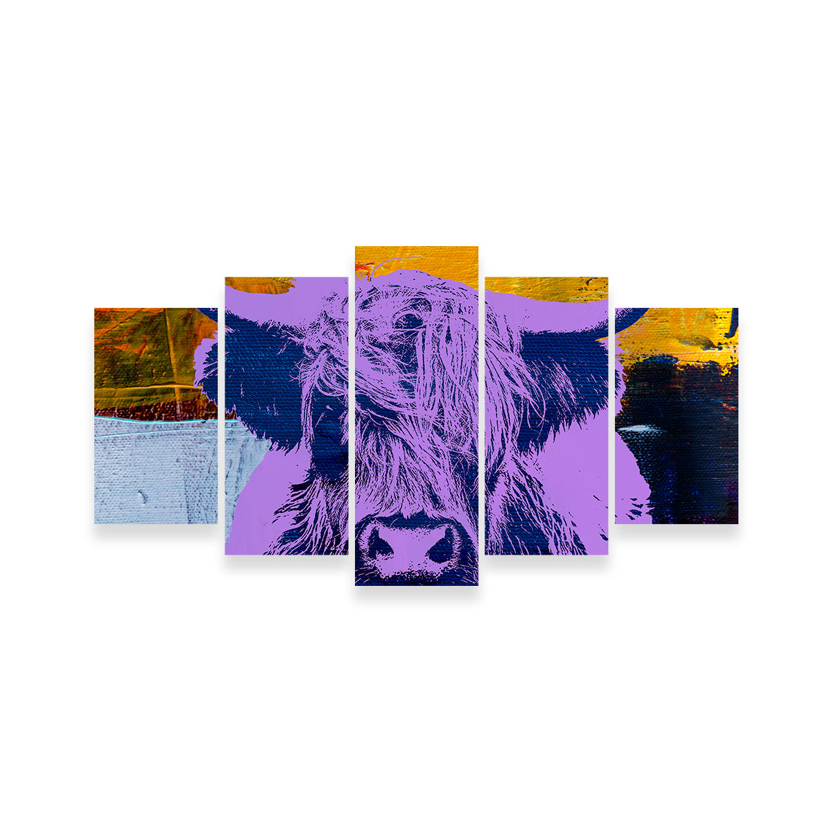 Highland Cow Wall Art