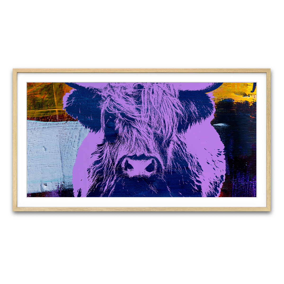 Framed Print 2x1 Natural