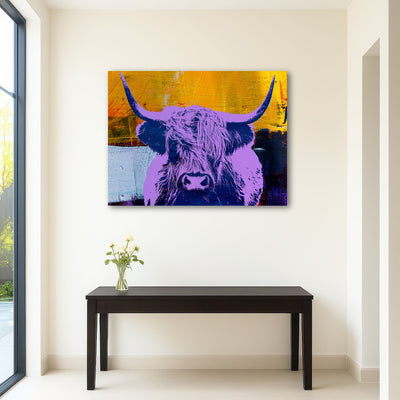 AUTO-MOCKUP ROOM | highland cow