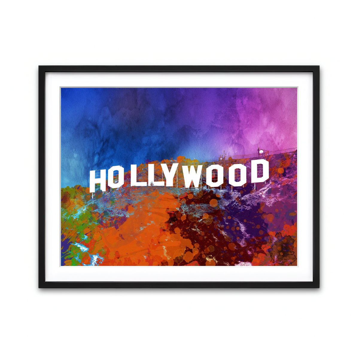 Framed Print 4x3 Black