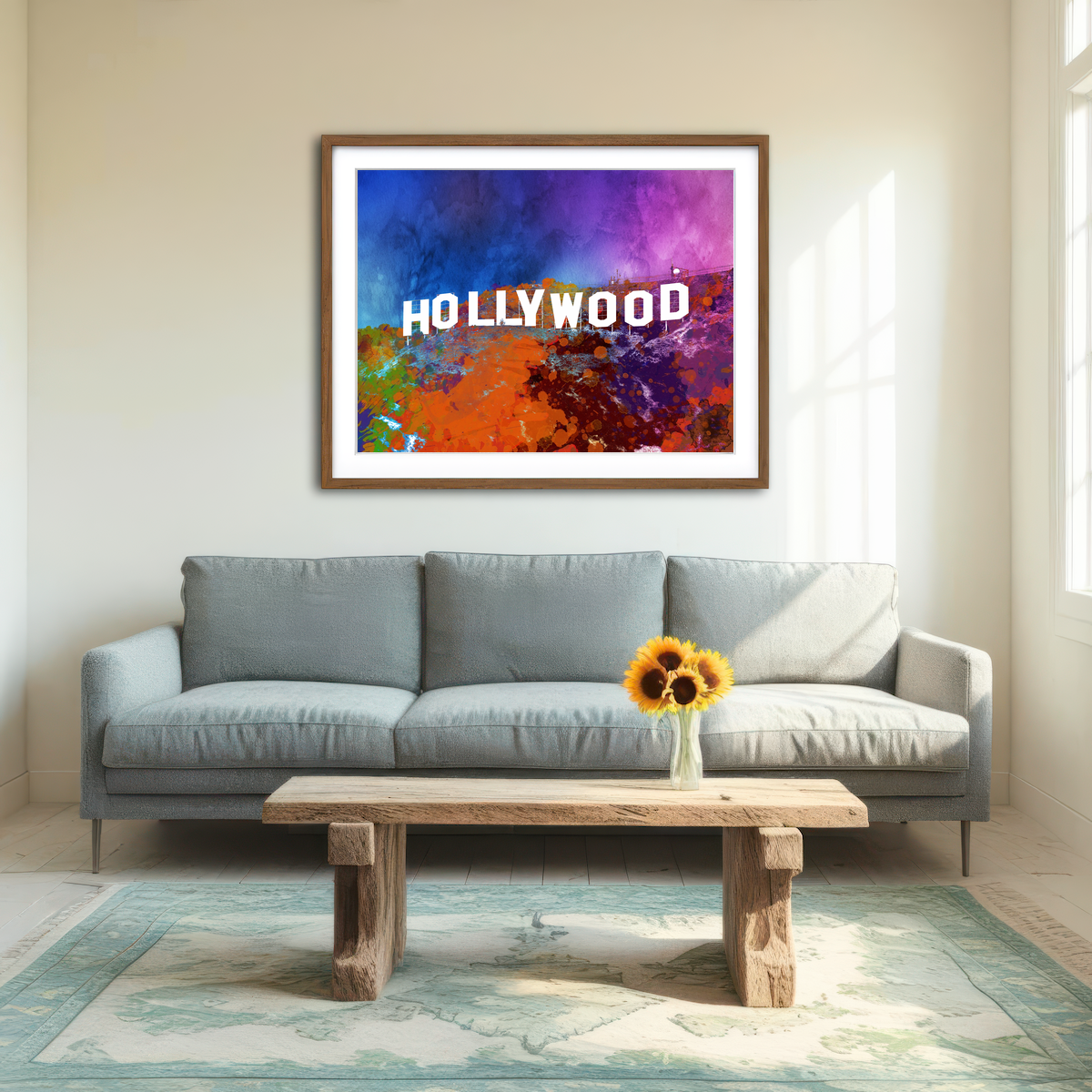 AUTO-MOCKUP ROOM | Hollywood Wall Art