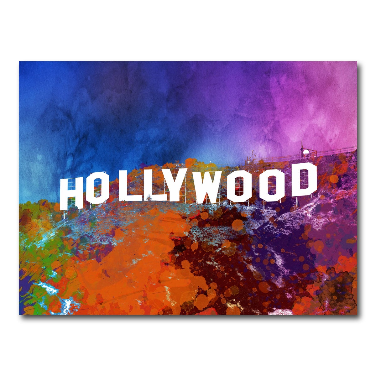 AUTO-MOCKUP WHITE | hollywood | 1 Piece | Gallery Wrap Canvas | group=4x3