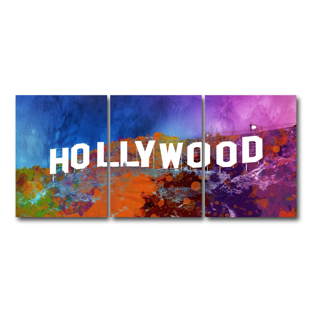 AUTO-MOCKUP WHITE | hollywood | 3 Piece | Gallery Wrap Canvas | group=18x24
