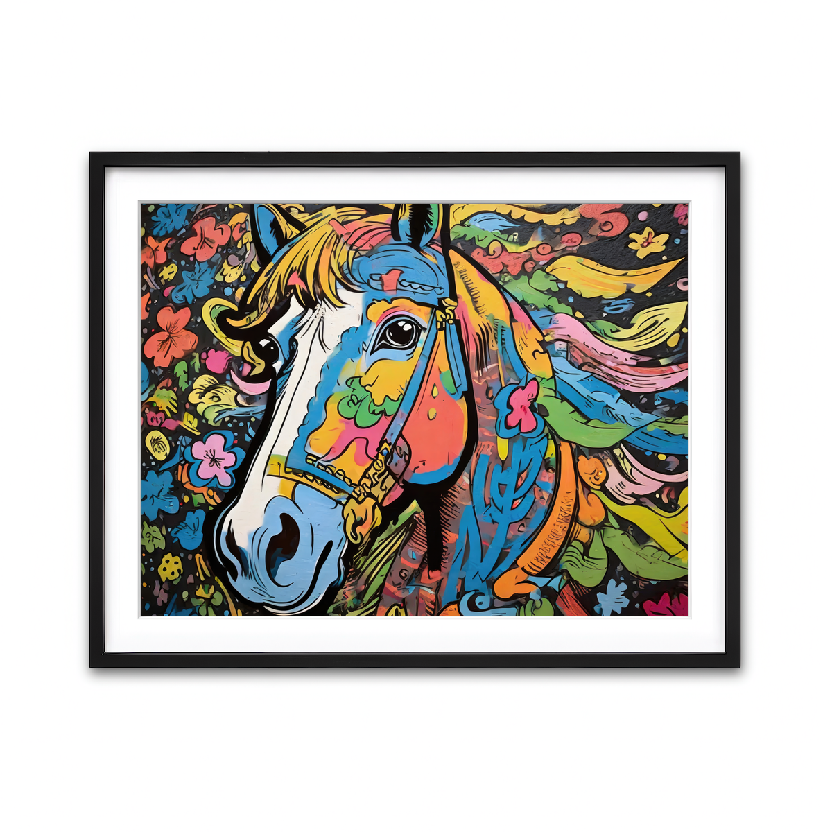 Framed Print 4x3 Black