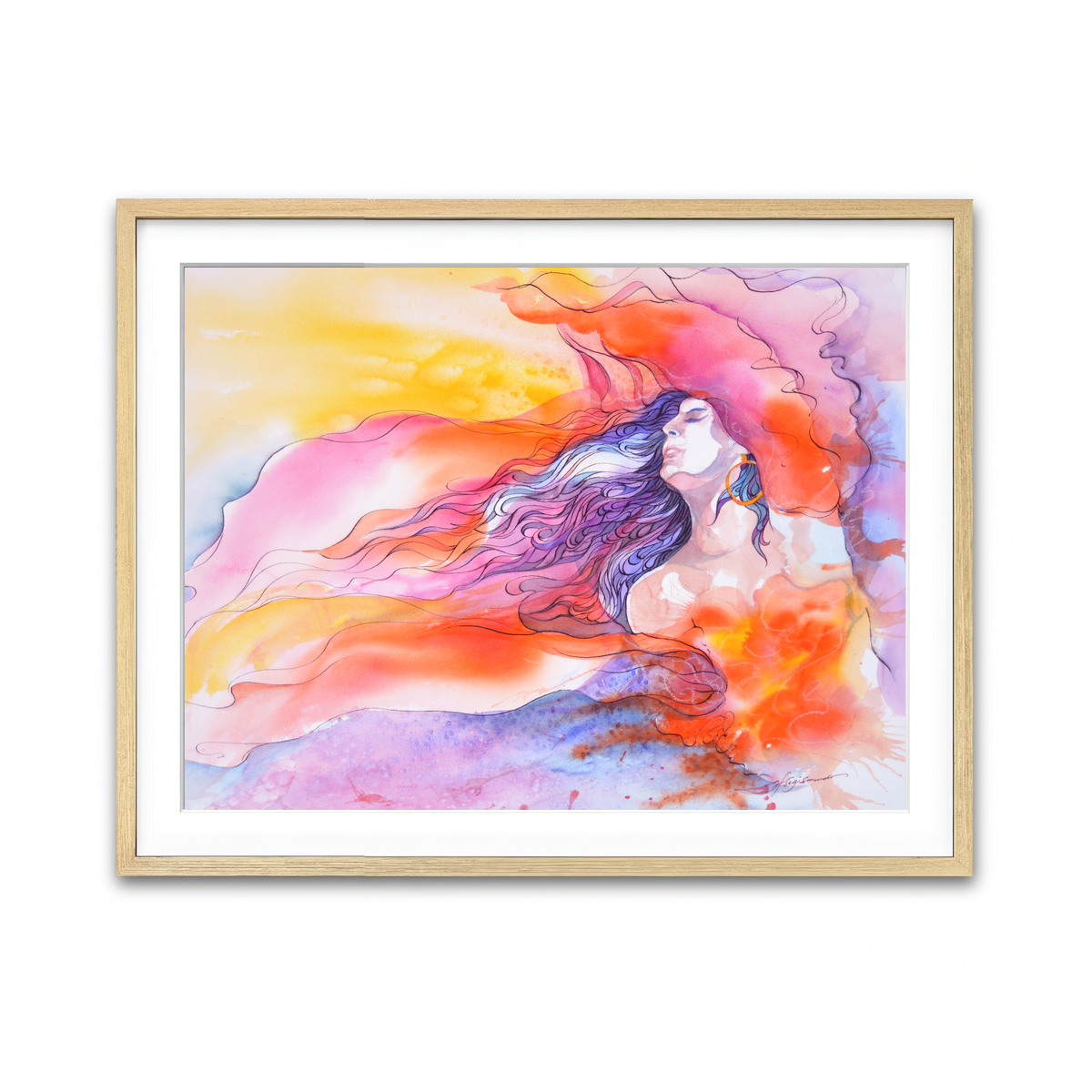 Framed Print 4x3 Natural