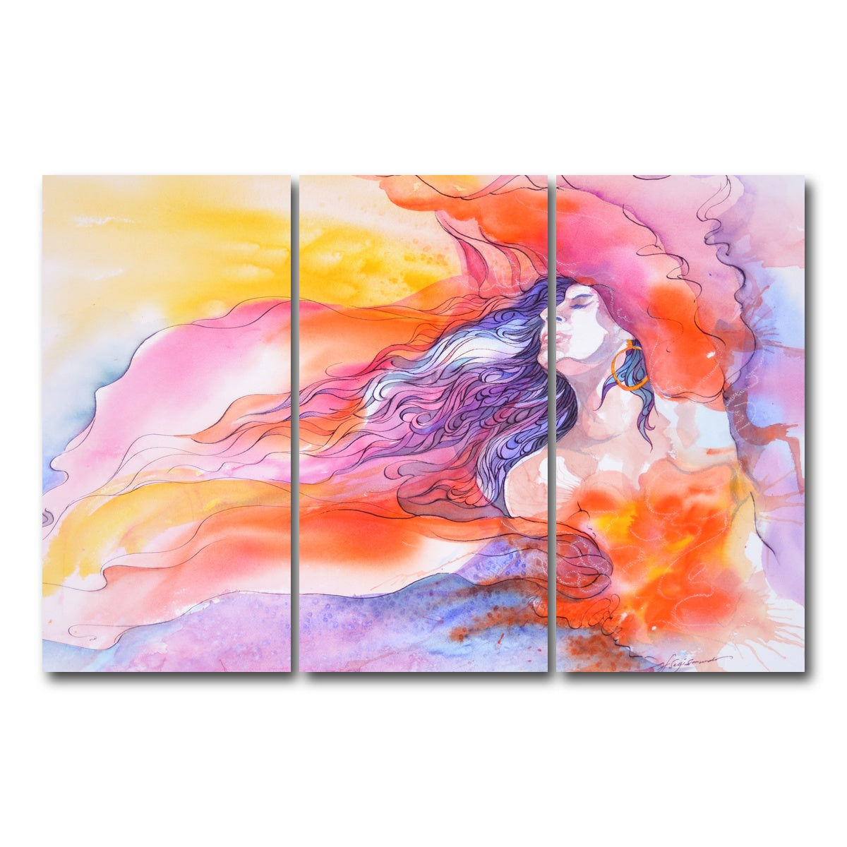 AUTO-MOCKUP WHITE | impress and inspire | 3 Piece | Gallery Wrap Canvas | group=12x24