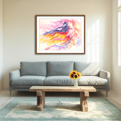 AUTO-MOCKUP ROOM | Incandescence Wall Art