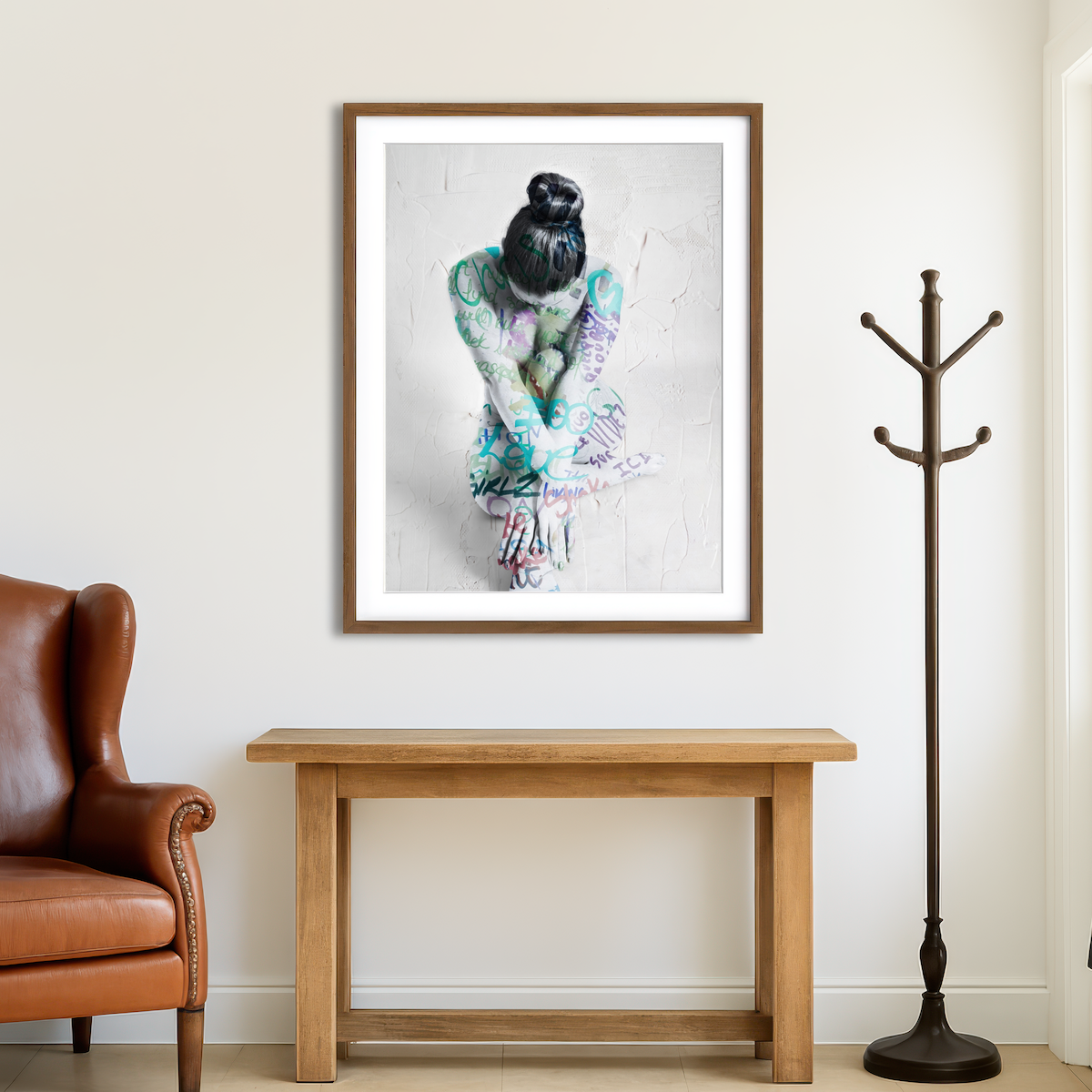 AUTO-MOCKUP ROOM | Inflection Wall Art