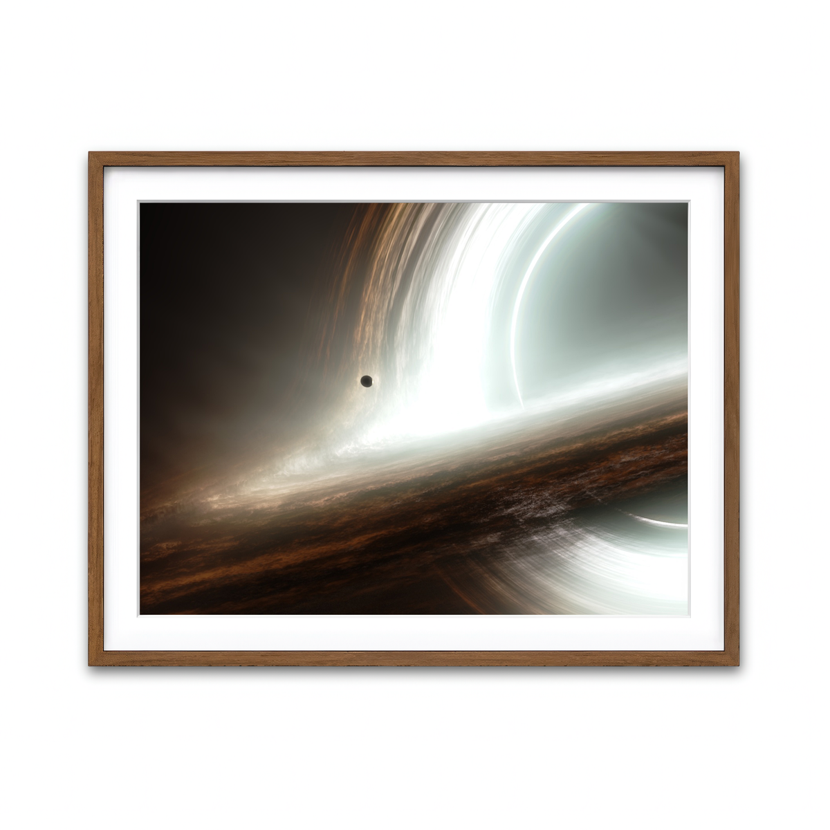 Framed Print 4x3 Walnut