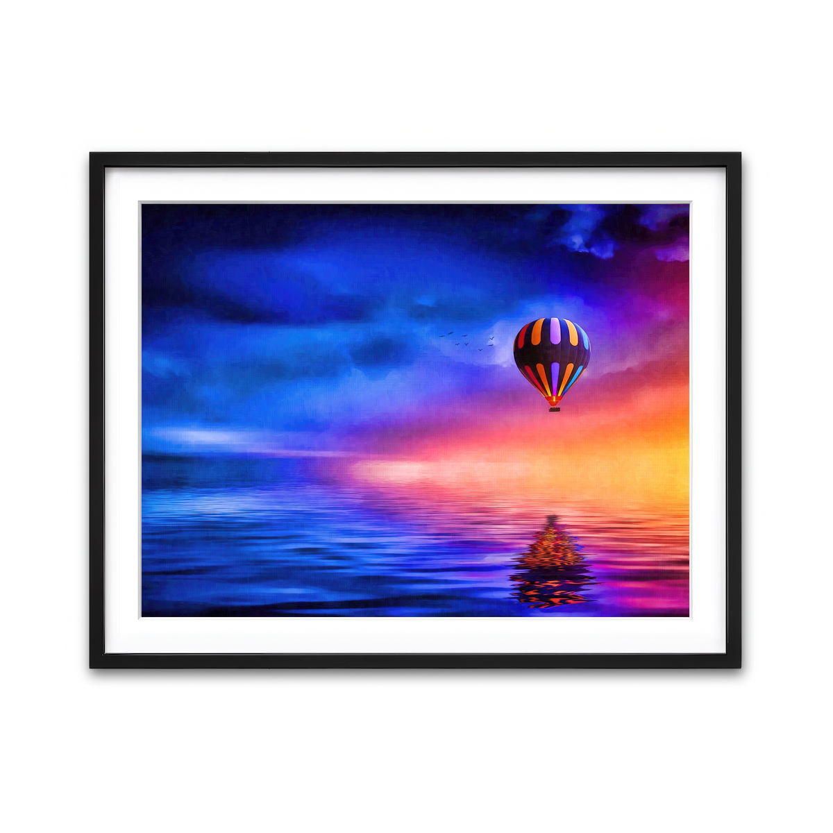 Framed Print 4x3 Black