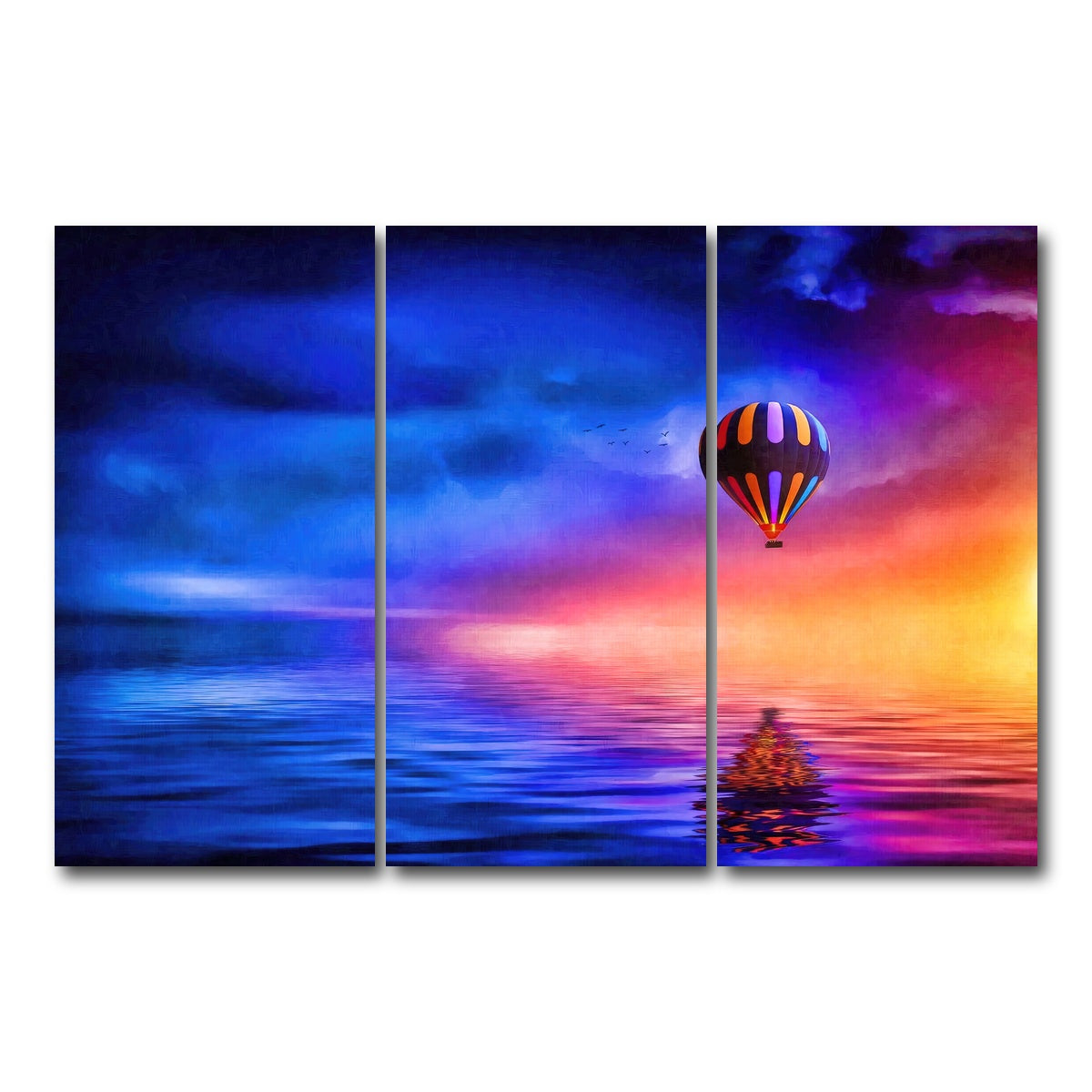 AUTO-MOCKUP WHITE | into the west | 3 Piece | Gallery Wrap Canvas | group=12x24