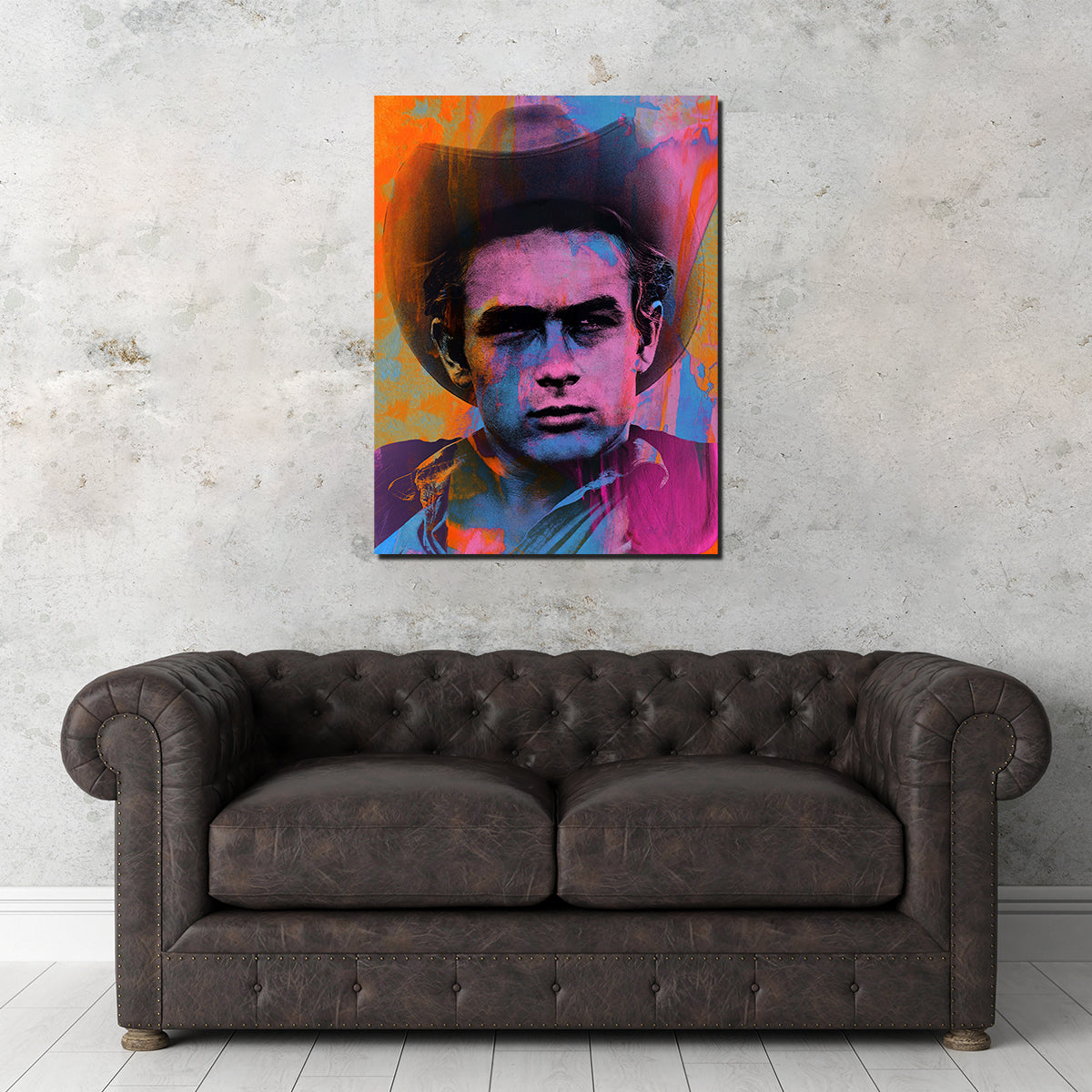 James Dean Cowboy Wall Art