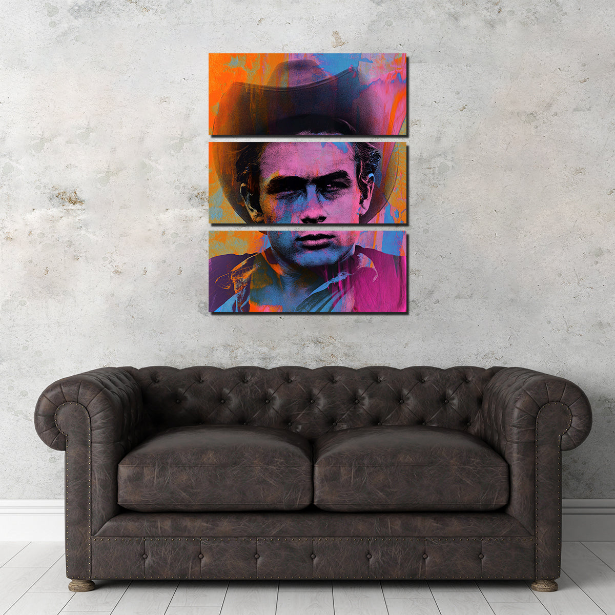 James Dean Cowboy Wall Art