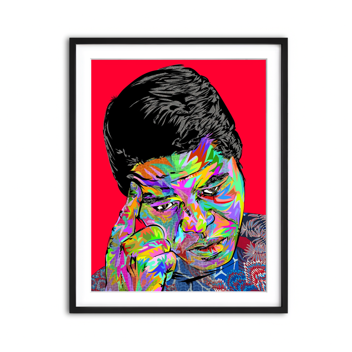 Framed Print 3x4 Black