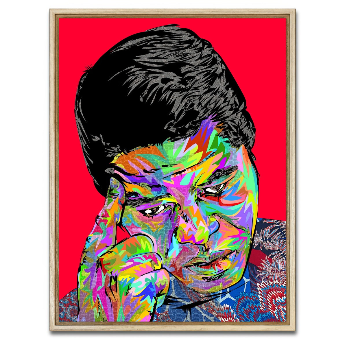 AUTO-MOCKUP WHITE | james brown | 1 Piece | Natural Framed Canvas | group=3x4