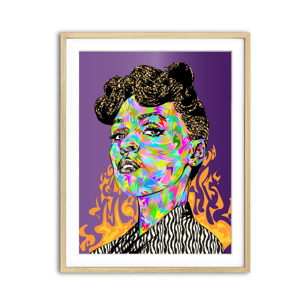 Framed Print 3x4 Natural