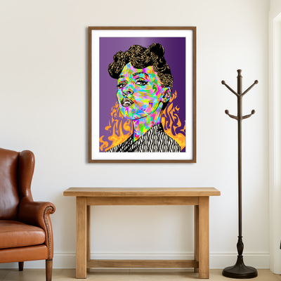 AUTO-MOCKUP ROOM | Janelle Monae Wall Art