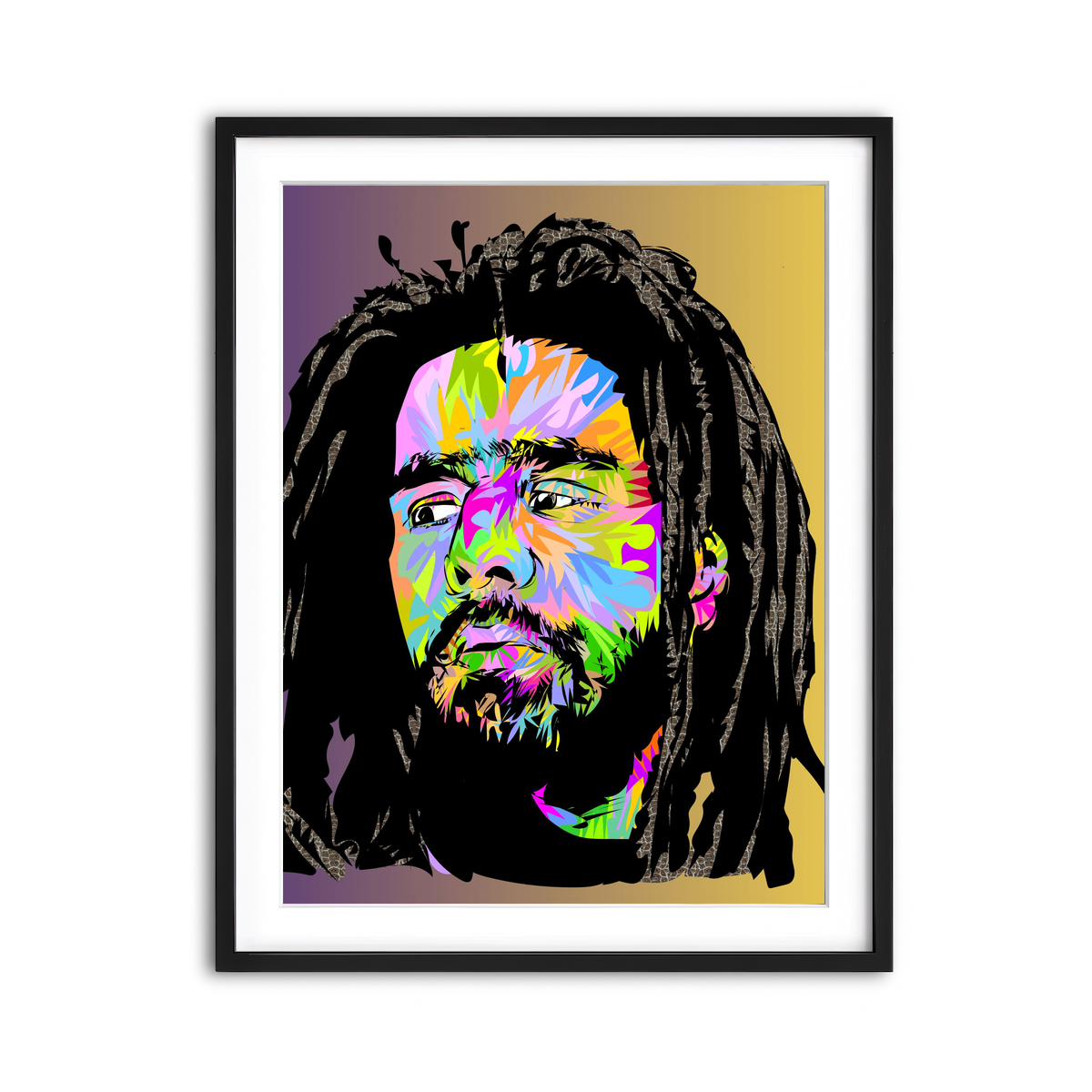 Framed Print 3x4 Black