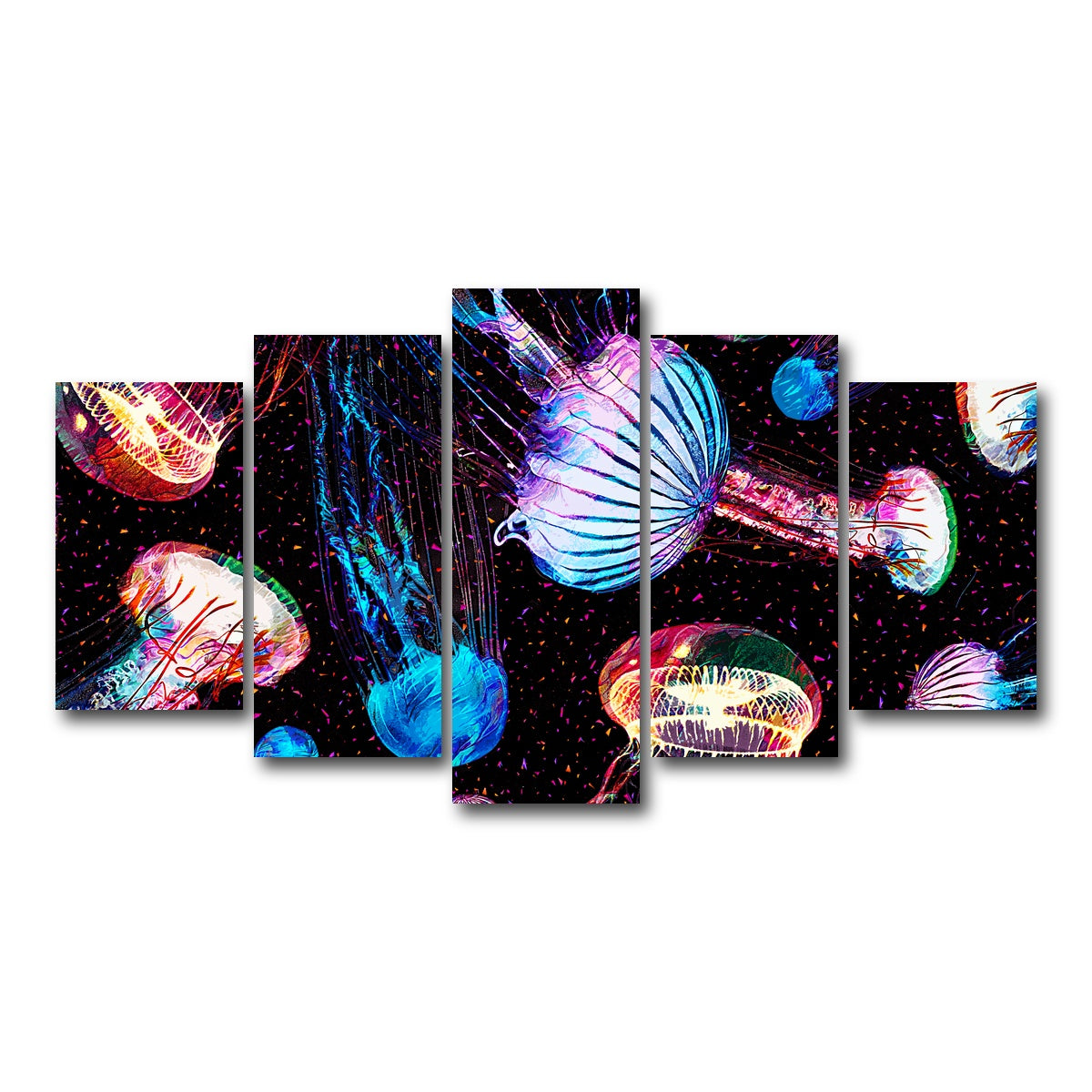 AUTO-MOCKUP WHITE | jellybox | 5 Piece | Gallery Wrap Canvas | group=5_normal