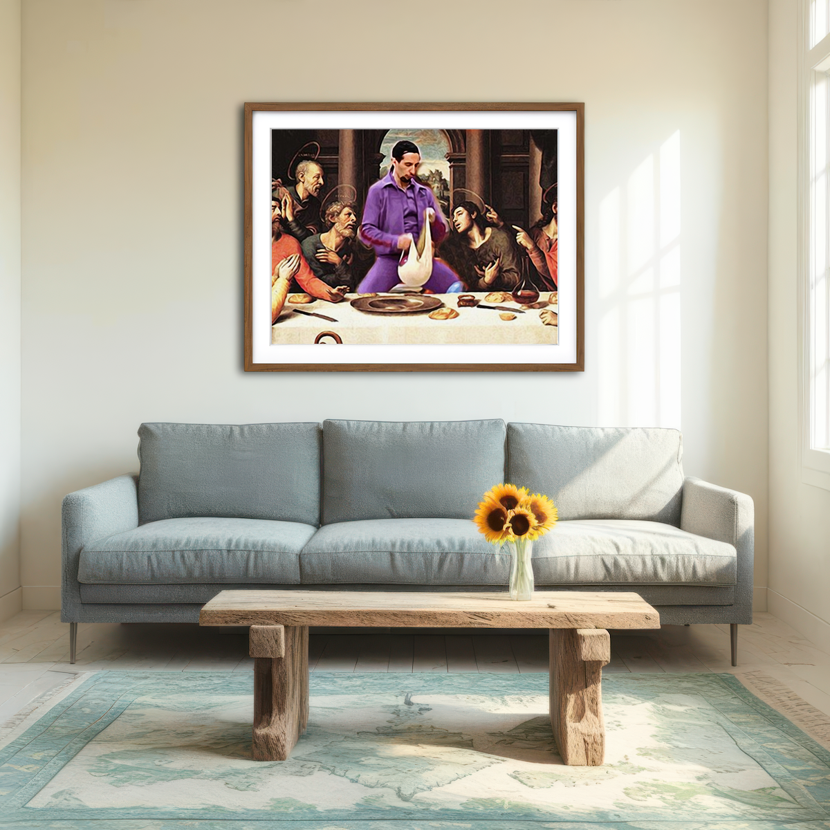 AUTO-MOCKUP ROOM | Jesus Quintana Wall Art