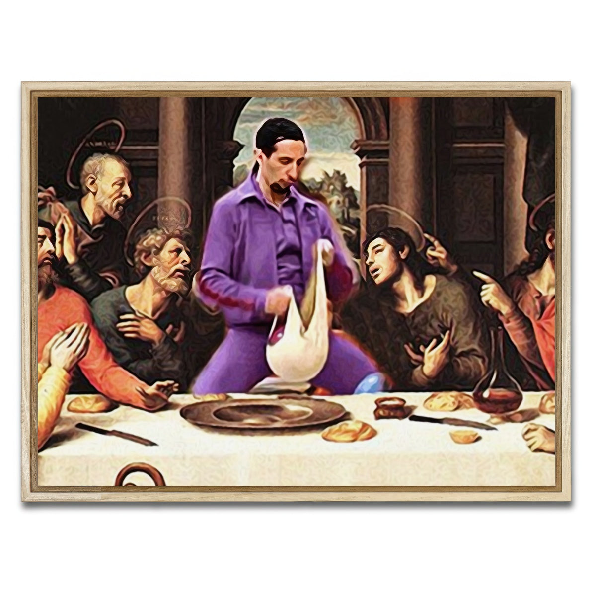 AUTO-MOCKUP WHITE | jesus quintana | 1 Piece | Natural Framed Canvas | group=4x3