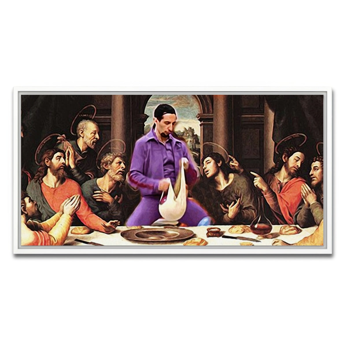 AUTO-MOCKUP WHITE | jesus quintana | 1 Piece | White Framed Canvas | group=2x1