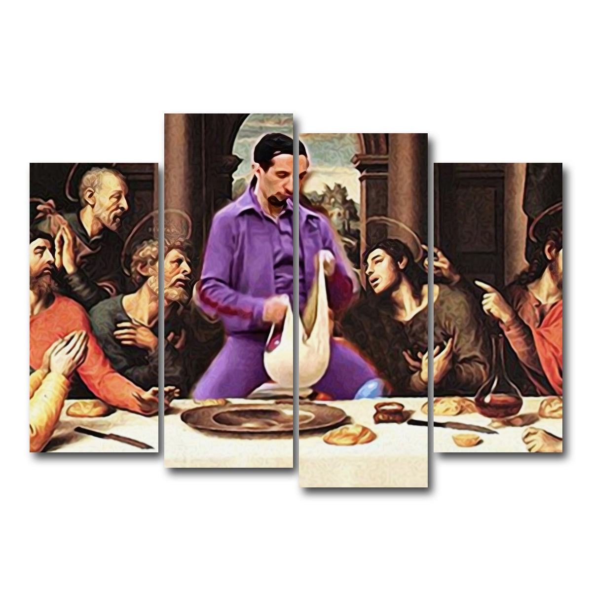 AUTO-MOCKUP WHITE | jesus quintana | 4 Piece | Gallery Wrap Canvas | group=4_normal