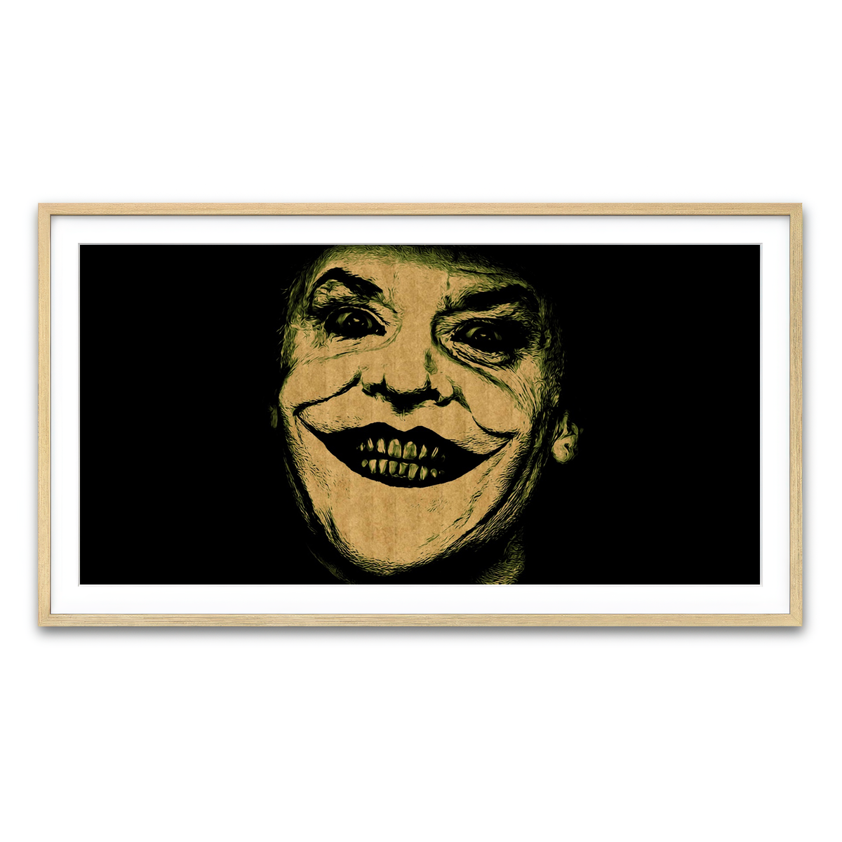 Framed Print 2x1 Natural