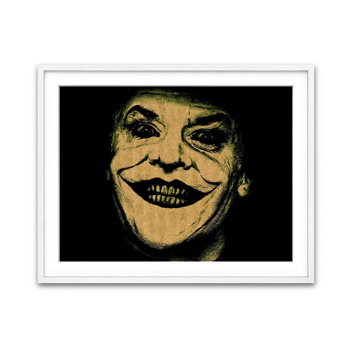 Framed Print 4x3 White