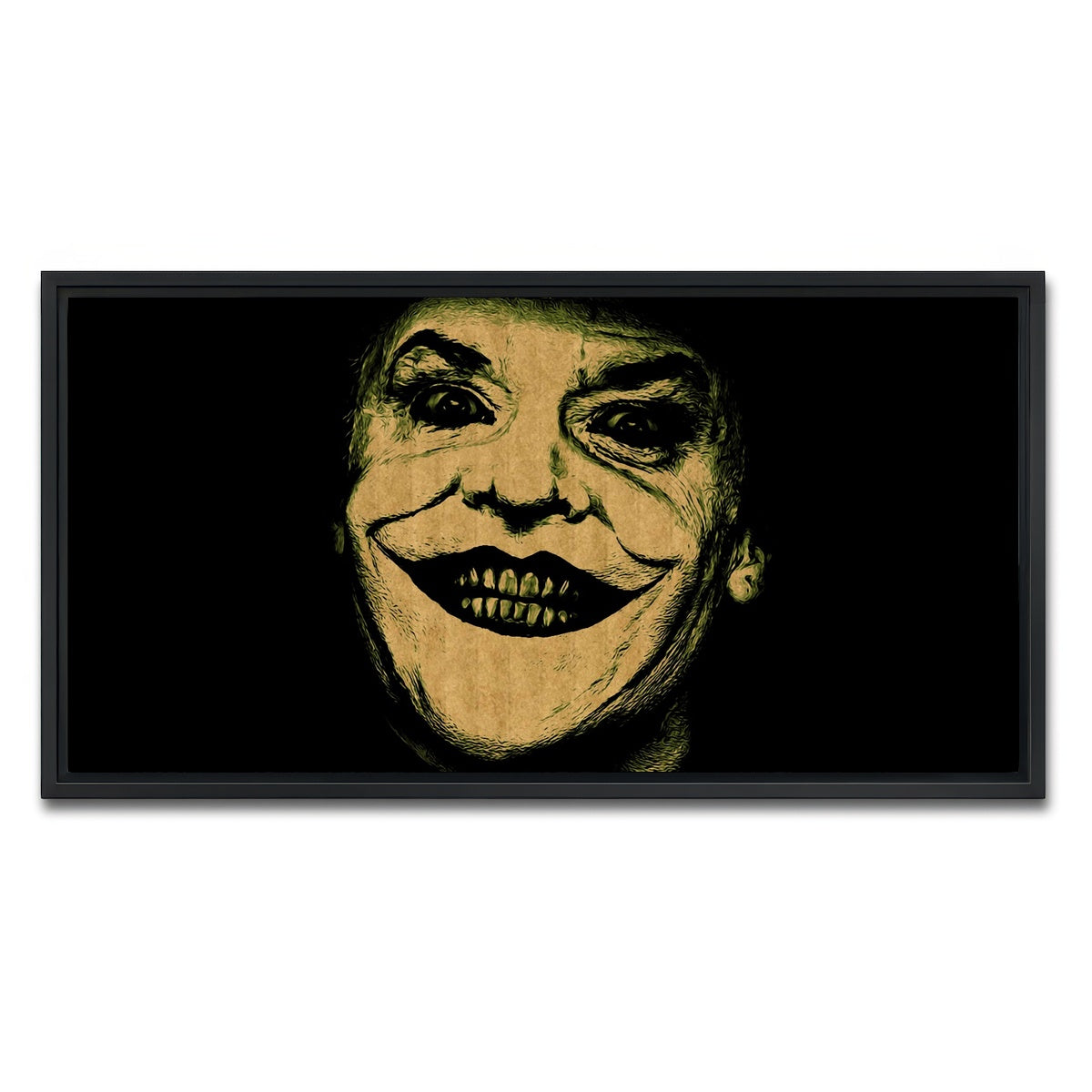 AUTO-MOCKUP WHITE | joker | 1 Piece | Black Framed Canvas | group=2x1
