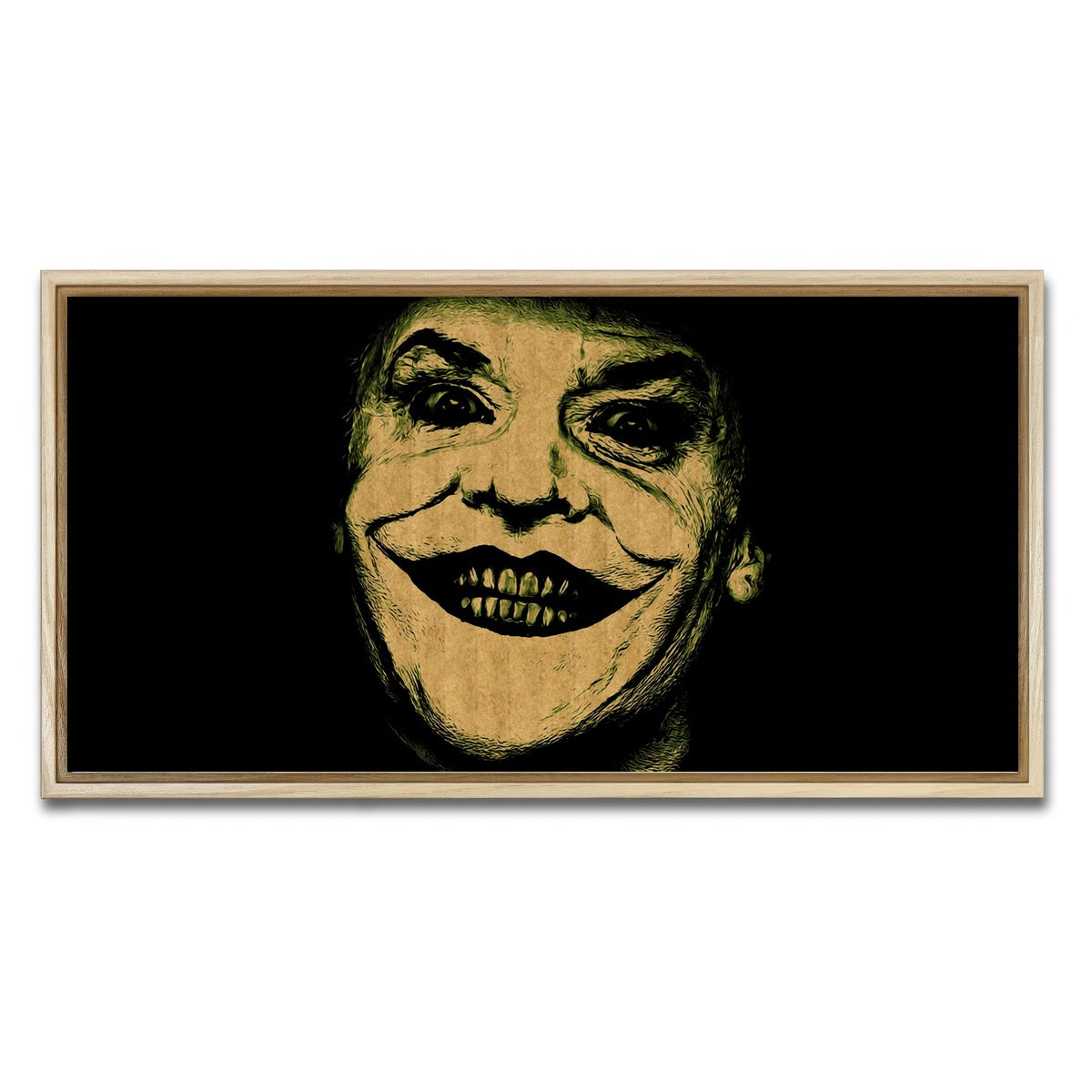 AUTO-MOCKUP WHITE | joker | 1 Piece | Natural Framed Canvas | group=2x1